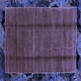 thumbnail image 1 of Ahgly Company Indoor Square Abstract Blue Modern Area Rugs, 8' Square, 1 of 4