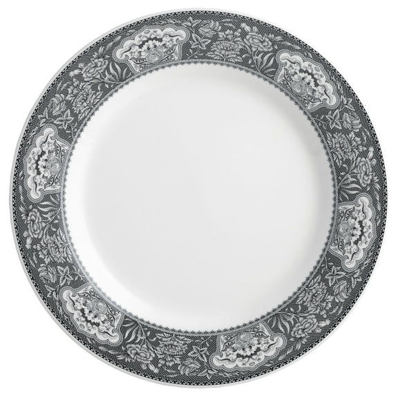 Spode Heritage 11.5 Inch Dinner Plate, Grey