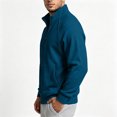 thumbnail image 5 of Men Ribbed Zip up Sweatshirt Corduroy Comfy No Hood Stand Collar Fashion Outerwear with Pockets Long Sleeve Trendy Collared Spring Fall Daily Casual Jacket, 5 of 7