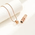 thumbnail image 6 of Hollow Cylinder Urn Necklace for Ashes Vial Cremation Jewelry for Women Men Memorial Keepsake Locket Necklace, 6 of 6