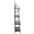 thumbnail image 4 of SAFAVIEH Tyrique Outdoor Patio 4 Tier Shelf Unit, Rustic Brown, 4 of 11