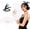 White-02, variant on 2 Packs 1920s Flapper Accessories for Women - Fan, Headband Set for Wedding Dancing Costume Accessories (White)