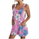 thumbnail image 1 of Pantalones Cortos de Mujer Casual Suspender Impresión Pantalones Cortos de Bolsillo, Pantalones Cortos de Mujer con Bolsillos, 1 of 6