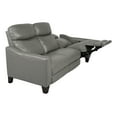 thumbnail image 5 of Milos 83" Zero Gravity Power Reclining Sofa in Light Gray Leather, 5 of 19