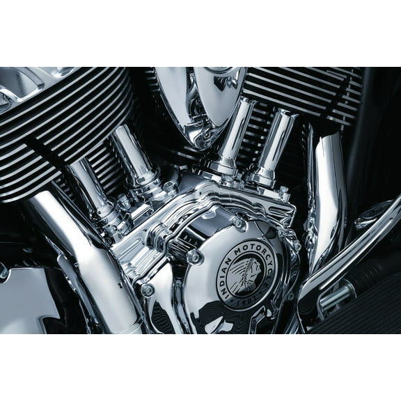 Kuryakyn Tappet Block Accent for Indian, Chrome