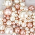 BalsaCircle 200 Faux Pearl Beads Assorted Vase Fillers DIY Crafts Party ...