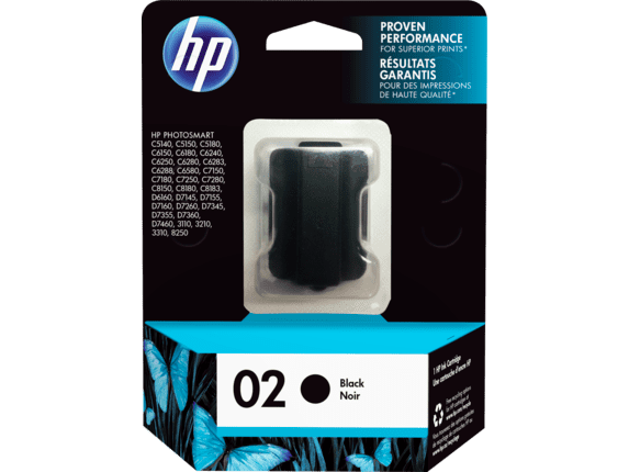 hp 02 ink cartridges