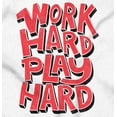 thumbnail image 2 of Work Play Hard Mantra Motto Workout Tank Top T Shirts Men Women Brisco Brands S, 2 of 6