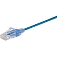 thumbnail image 2 of Monoprice SlimRun Cat6A Ethernet Patch Cable - Network Internet Cord - RJ45, Stranded, 550Mhz, UTP, Pure Bare Copper, 2 of 4