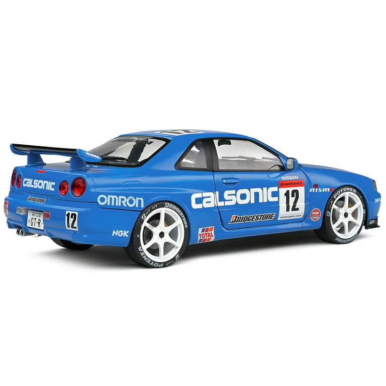 SOLIDO ソリド　Nissan GT-R (R34) ミニカー 1/18 Solido 1:18 NISSAN GT-R (R34) GREEN METALLIC 1999 – Horizon