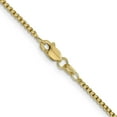 thumbnail image 3 of 14K Yellow Gold 1.7mm Semi-Solid Round Box with Lobster Lock Chain - 20", 3 of 8