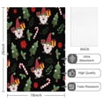 thumbnail image 2 of 2 Pcs Funny Kitchen Towels,Black Christmas Gnome and Gift Pattern Microfiber Dish Towels,Kitchen Tea Towels,Kitchen Towel Set (18" X 26"), 2 of 7