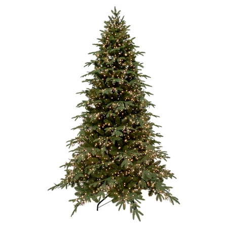 Northlight 7.5 ft. Mont Blanc Fir Pre Lit Christmas Tree with Dual Color LED