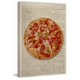thumbnail image 3 of "Spicy Pizza" Painting Print on Wrapped Canvas, 3 of 5