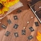 thumbnail image 4 of 20 amuletos de tarot de 10 estilos, amuleto de la suerte, esmaltado, gótico, mágico, de oro negro., 4 of 6