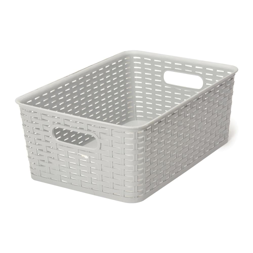 Qty 10 Commercial Rectangle Storage Bins & Lids Approx 12x12x10