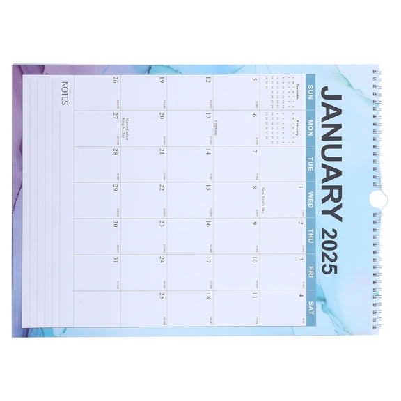 WHAMVOX  Large Wall Calendar Planner Daily Hanging Organizer Work Office