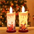 thumbnail image 3 of Bewildely LED de Navidad, bombilla parpadeante brillante, funciona con pilas, llamas realistas, falsa Kits de decoración para fiestas No.1 Bewildely HA043614-01, 3 of 6