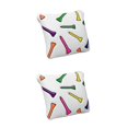 thumbnail image 1 of ZheElen Golf Maillet Putter Tête Couvre-Chef de Club de Golf Carré pour les Femmes Hommes Carré 2Set, 1 of 6