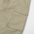 thumbnail image 3 of yillto Womens Cargo Shorts with Pockets Loose Causal Jogger Short Pants with Elastic Waist Drawstring, 3 of 7