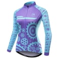 thumbnail image 3 of MTSPS Camiseta de ciclismo para mujer, ropa para bicicleta de montaña, camiseta de manga larga para ciclismo de carretera, ropa para ciclismo de carretera, 3 of 5