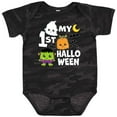 thumbnail image 3 of Inktastic My 1st Halloween with Ghost Monster and Pumpkin Boys or Girls Baby Bodysuit, 3 of 5