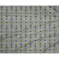 thumbnail image 4 of oneOone Tissu Polyester Lycra Imprimé Géométrique Diamant & Triangle BTY 56 Pouces de Large, 4 of 4