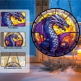 thumbnail image 3 of Atrapasueños, letrero para puerta, decoración colgante, búho, dragón malvado acrílico para decoración de ventanas, 3 of 9