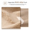 thumbnail image 3 of Alfombra de Piel Artificial de Conejo Ashler Home Deco Blanca 183x274 cm, 3 of 7