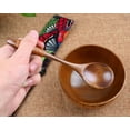 thumbnail image 3 of Fiudx Juego de Cucharas de Madera, Utensilios de Cocina Duraderos, Material Ecológico, Perfecto para Postres, Helados o Sopas, Herramienta de Cocina Multiusos, Ideal para Regalar, Tamaño 17 X 4 X 1 C, 3 of 3