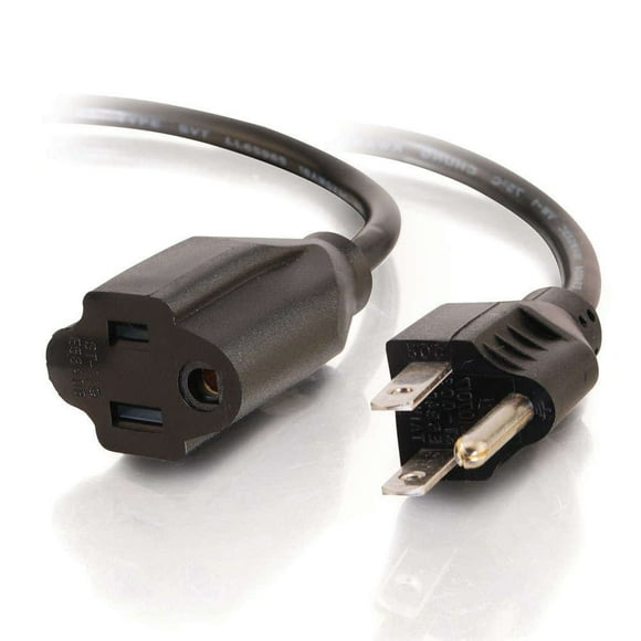 15ft 18 AWG Outlet Saver Power Extension Cord (NEMA 5-15P to NEMA 5-15R)
