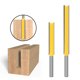 thumbnail image 5 of Juego de brocas para ranuradora rectas y largas, vástago de 1/4 pulgadas, brocas rectas de doble flauta, Fresa de madera, herramientas de carpintería, 2 uds., 5 of 5