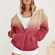 thumbnail image 1 of Sudadera con capucha de manga larga para mujer, informal, con capucha, holgada, de manga larga, para exteriores y chaquetas, 1 of 5