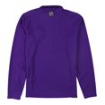 thumbnail image 2 of Reebok Mens LA Kings 1/4 Zip Graphic T-Shirt, Purple, Small, 2 of 2