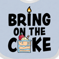 thumbnail image 4 of Inktastic Bring on the Cake with Cake Slice Replacing a Boys or Girls Baby Bib, 4 of 4
