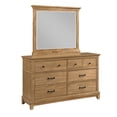 thumbnail image 6 of New Classic Furniture Sunstone 4-Pc Wood Queen Bedroom Set in Honey, 6 of 12
