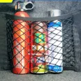 thumbnail image 3 of 3pcs40x25cm Car Trunk Storage Elastic String Net Mesh Bag Car Magic Tape Sticking Holder Pocket Organizer Car Accessories Styling, 3 of 5