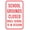 Warning Sign 6, variant on Warning Sign Construction Area Bilingual English-Spanish Aluminum Sign - 8"x12", Rust-Proof Decor for Roads, Garages, Construction Zones