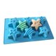 thumbnail image 4 of Sartenes Para Hornear De Cupcake Moldes Para Pasteles Molde Para Muffins De Silicona Sartenes Para Hornear De Cupcake Silicona Molde De Pastel D Estrella de cinco puntas Macarena Molde para pastel de silicona, 4 of 7