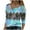 Blue-63, variant on Owordtank Camouflage Shirts for Women Long Sleeve Loose Fit Tops Crewneck Color Block Pullover Print Pullover Tops