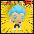 thumbnail image 1 of Figura de acción de Dragon Ball de 10-15 cm, modelo de Pvc de Son Goku Super Vegeta, colección de adornos de escritorio, muñeco de juguete, regalos de cumpleaños"04no box" Fivean Toy model, 1 of 2
