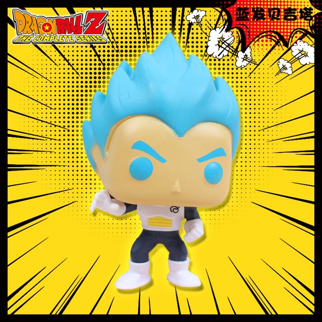 Figura de acción de Dragon Ball de 10-15 cm, modelo de Pvc de Son Goku Super Vegeta, colección de adornos de escritorio, muñeco de juguete, regalos de cumpleaños"04no box" Fivean Toy model