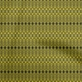 thumbnail image 1 of oneOone Cotton Silk Yellow Fabric Ikat Quilting Supplies Print Sewing Fabric By The Yard 42 Inch Wide, 1 of 6