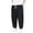 CL7 Black, variant on Men Pants Solid Color Mid Waist Elastic Drawstring Straight Bloomer Summer Fashion Breathable Outdoor Daily Wear Men's Trousers Size M Black