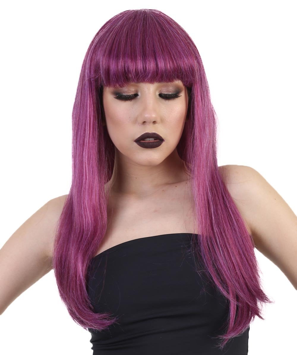 Purple wig walmart Clearance
