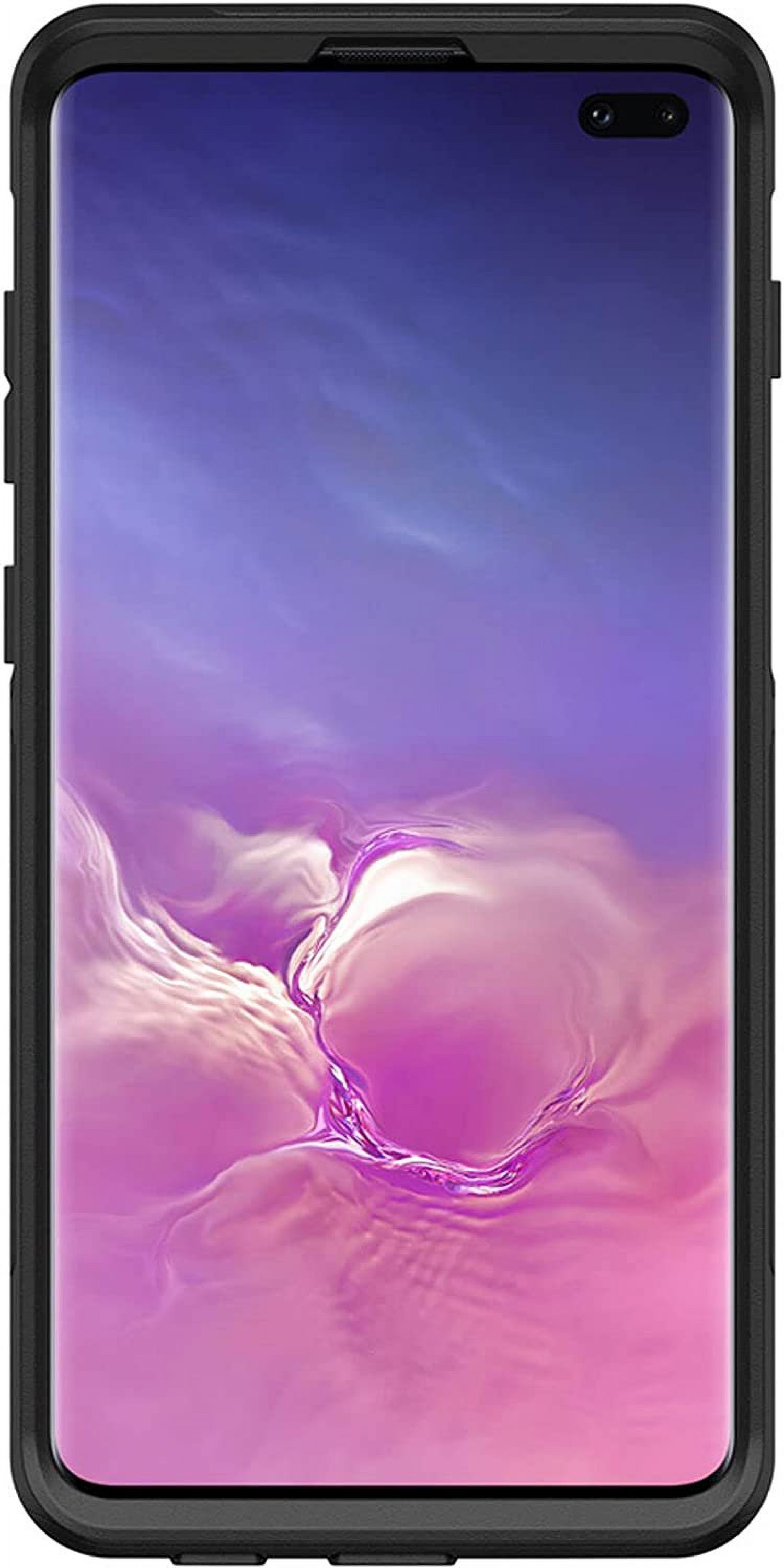 OtterBox Commuter Shock-Absorbent Cell Phone Case for Galaxy S10 Plus, Black