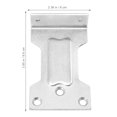 thumbnail image 3 of Shisuyan Pièces de Fermeture de Porte Plaque Parallèle Argent 2 Pcs 3.9 Po Haute Performance, 3 of 9