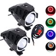 thumbnail image 2 of U7 Moto LED Phares Phare de Remplacement Ip67avec 3 Modes Ronds Phare de Conduite, 2 of 9
