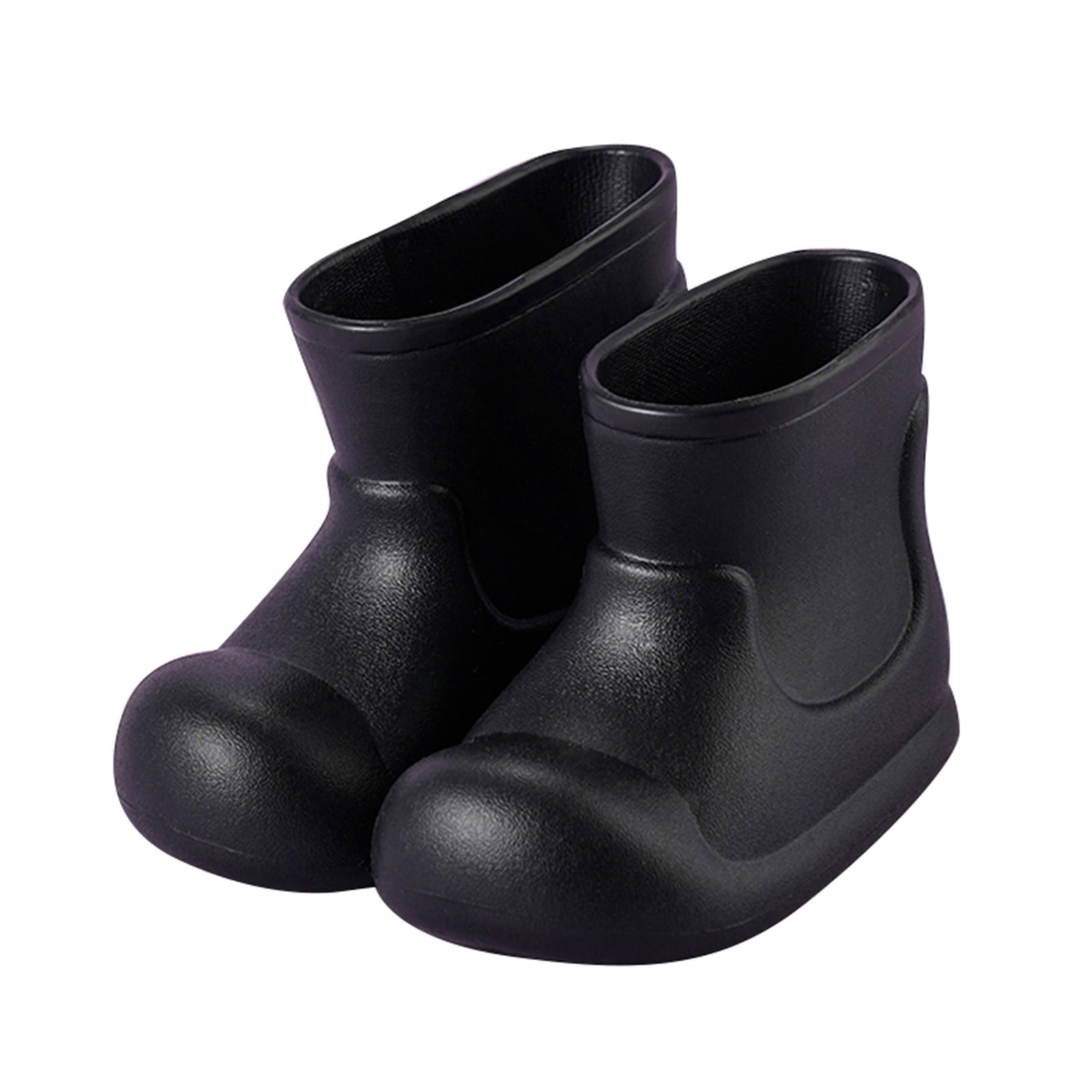 Batman Toddler Boys High-Contrast Rain Boots with Bat-Signal 