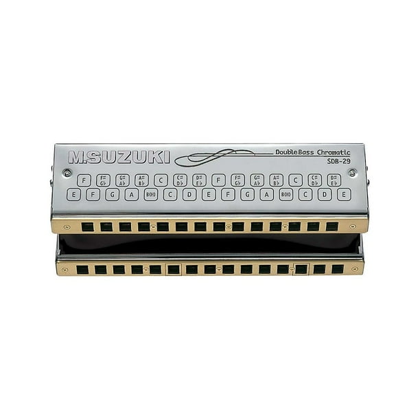 Suzuki SBD-29 Orchestral Double Bass Harmonica E-E2